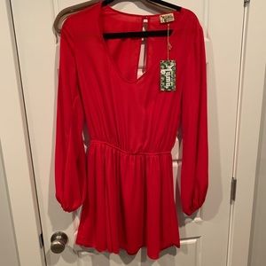 Red Show Me Your Mumu dress